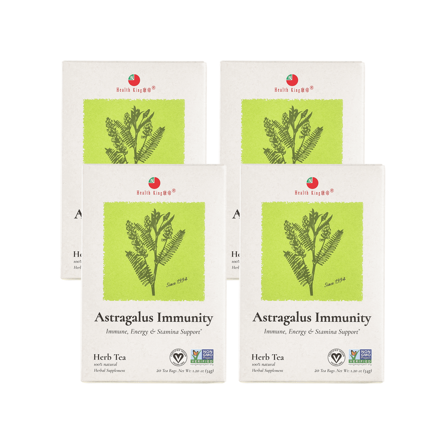 Astragalus Immunity Herb Tea | Healthy Immune System Support - HealthKing