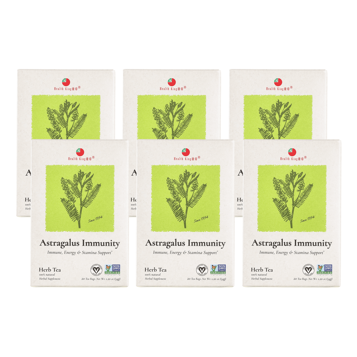 Astragalus Immunity Herb Tea | Healthy Immune System Support - HealthKing