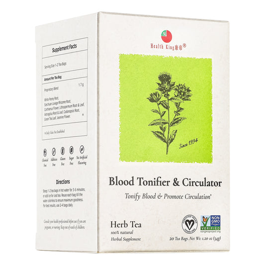 Herbal tea blend for blood circulation enhancement Promote Blood Circulation
