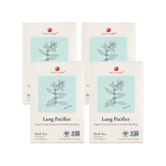 Lung Pacifier Herb Tea | Support Lung Functions & Healthy Breathing - HealthKing