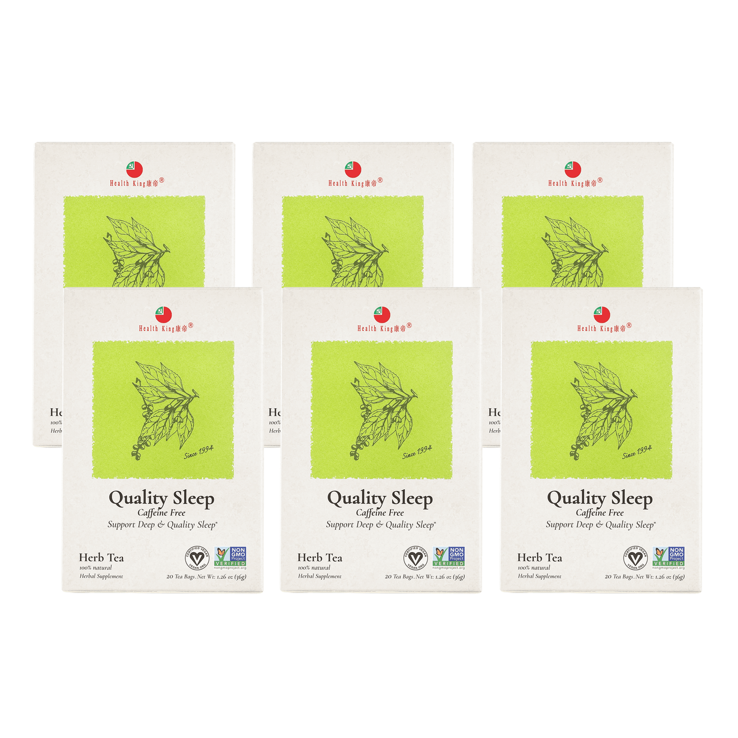 Quality Sleep Herb Tea | Support Deep & Quality Sleep - HealthKing