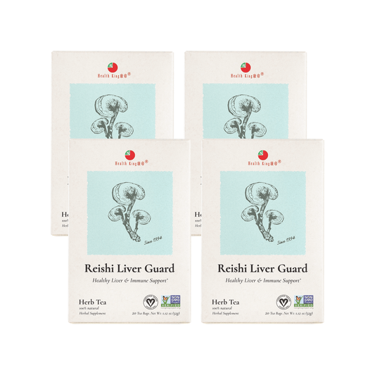 Reishi Liver Guard Herb Tea | Healthy Liver & Immune Support - HealthKing