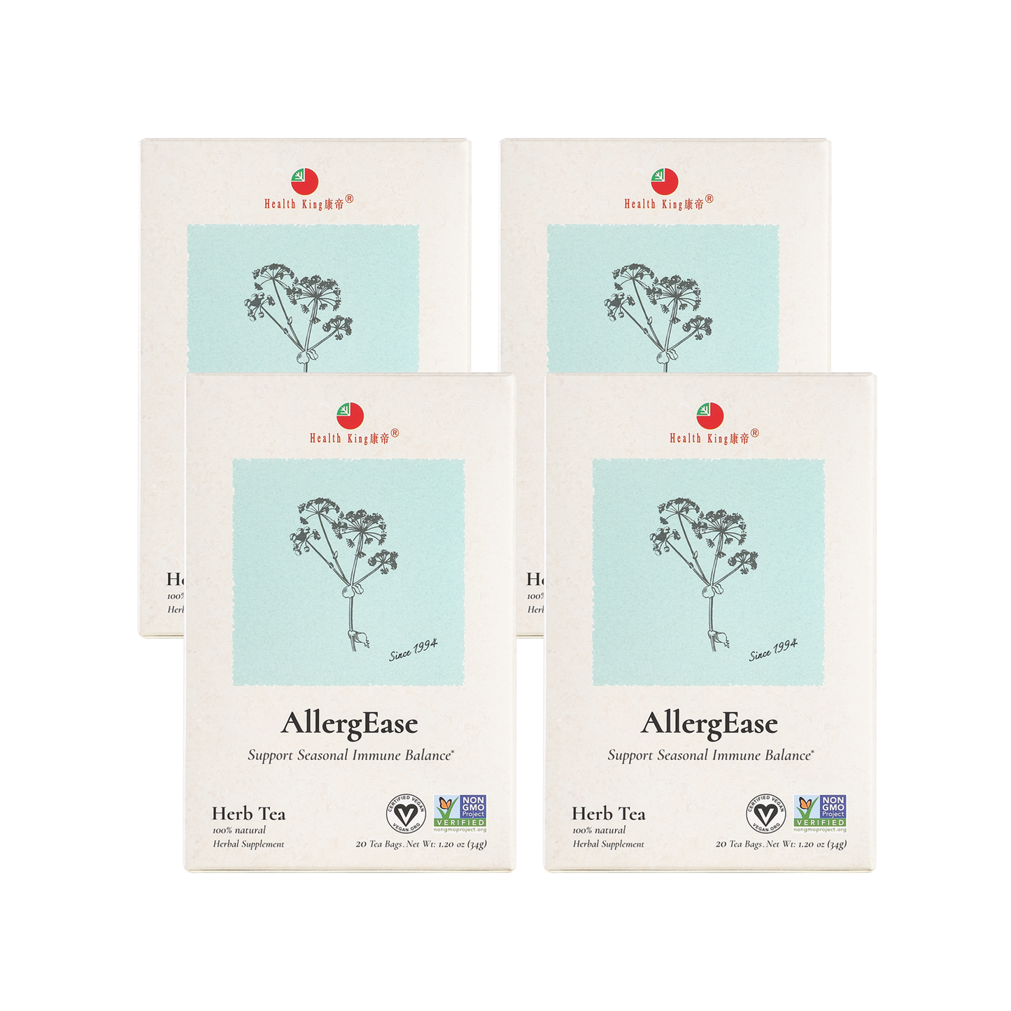 AllergEase Herb Tea | Support Seasonal Immune Balance