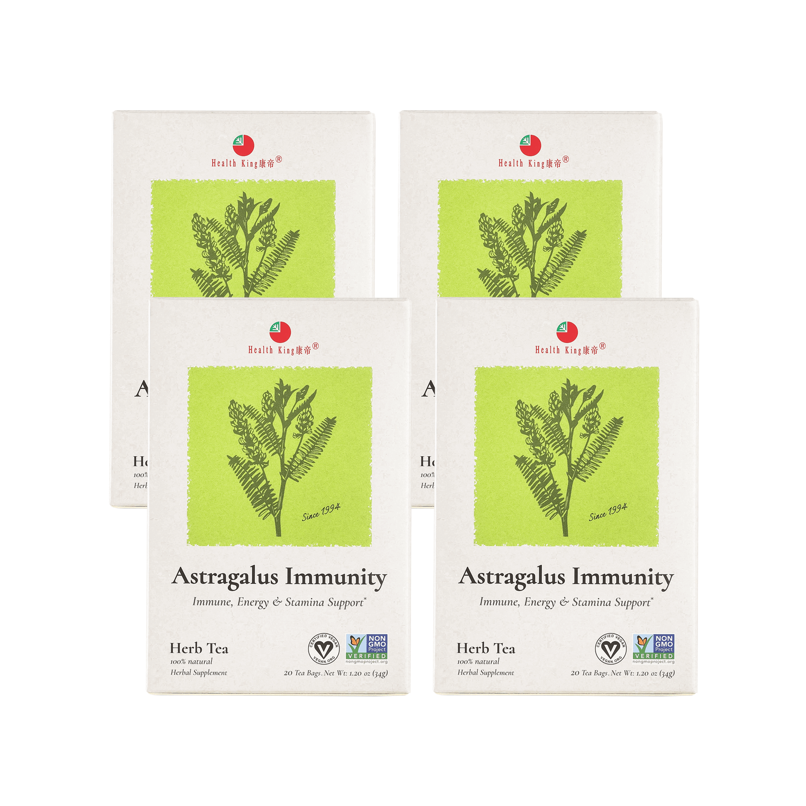 Astragalus Immunity Herb Tea | Healthy Immune System Support - HealthKing