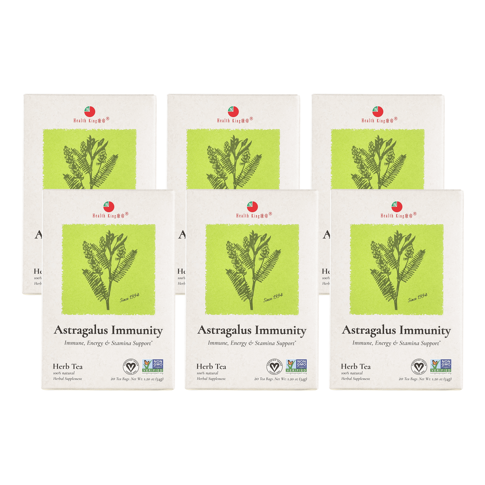 Astragalus Immunity Herb Tea | Healthy Immune System Support - HealthKing