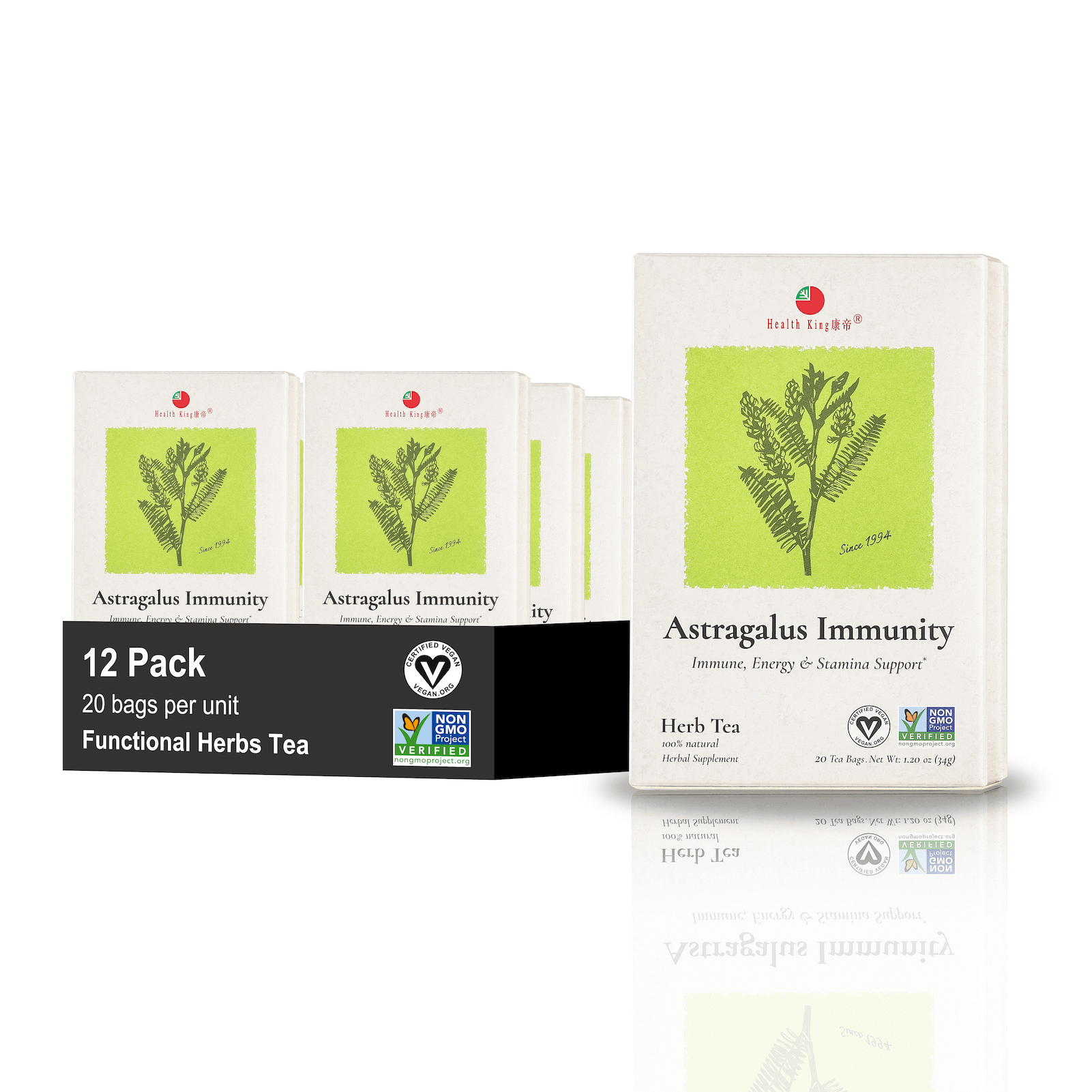 Astragalus Immunity Herb Tea | Healthy Immune System Support - HealthKing
