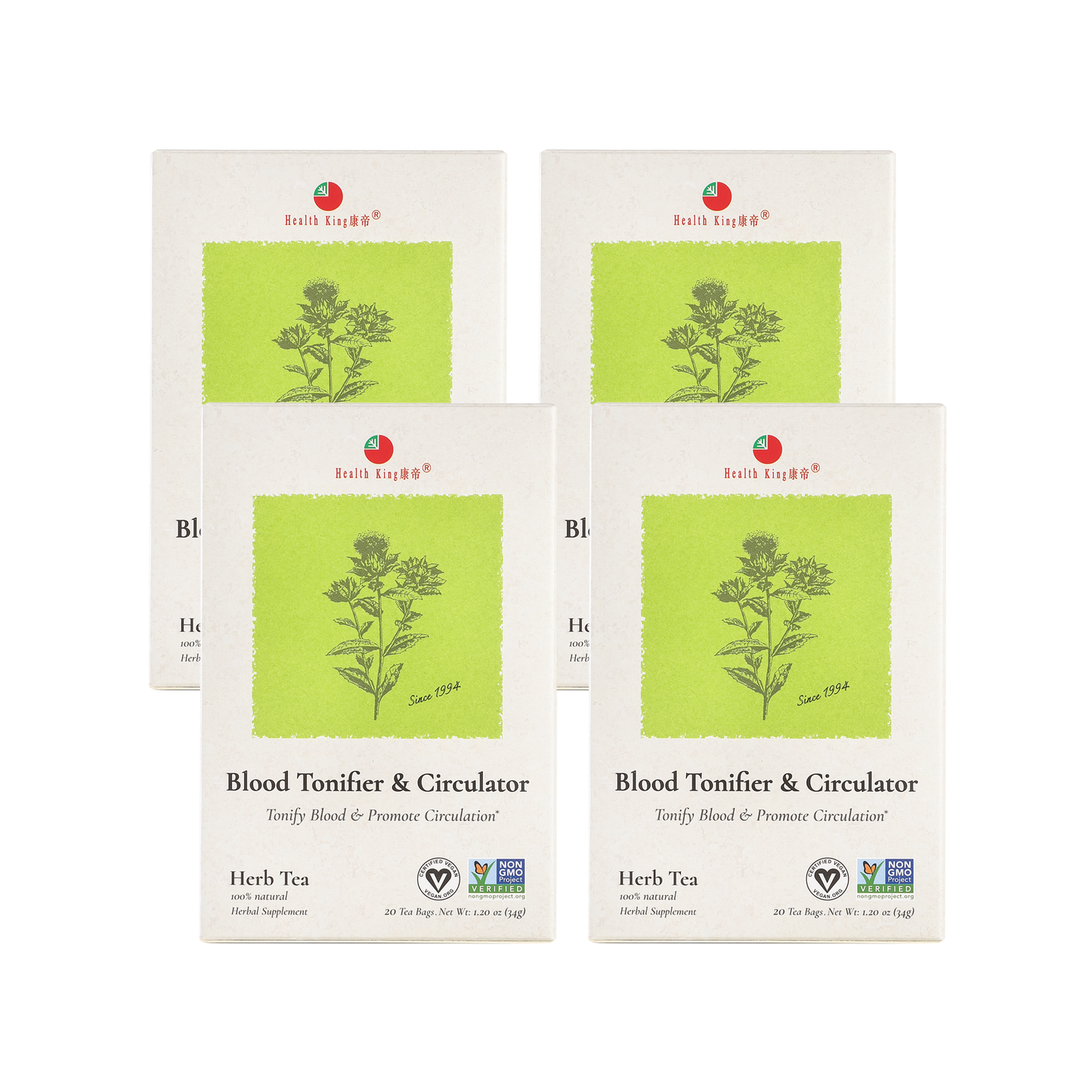 Blood Tonifier & Circulator Herb Tea | Promote Blood Circulation