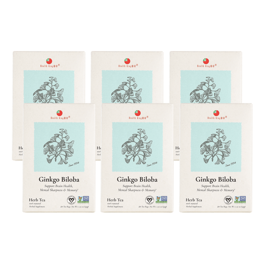 Ginkgo Biloba Herb Tea | Mental Sharpness  & Memory - HealthKing