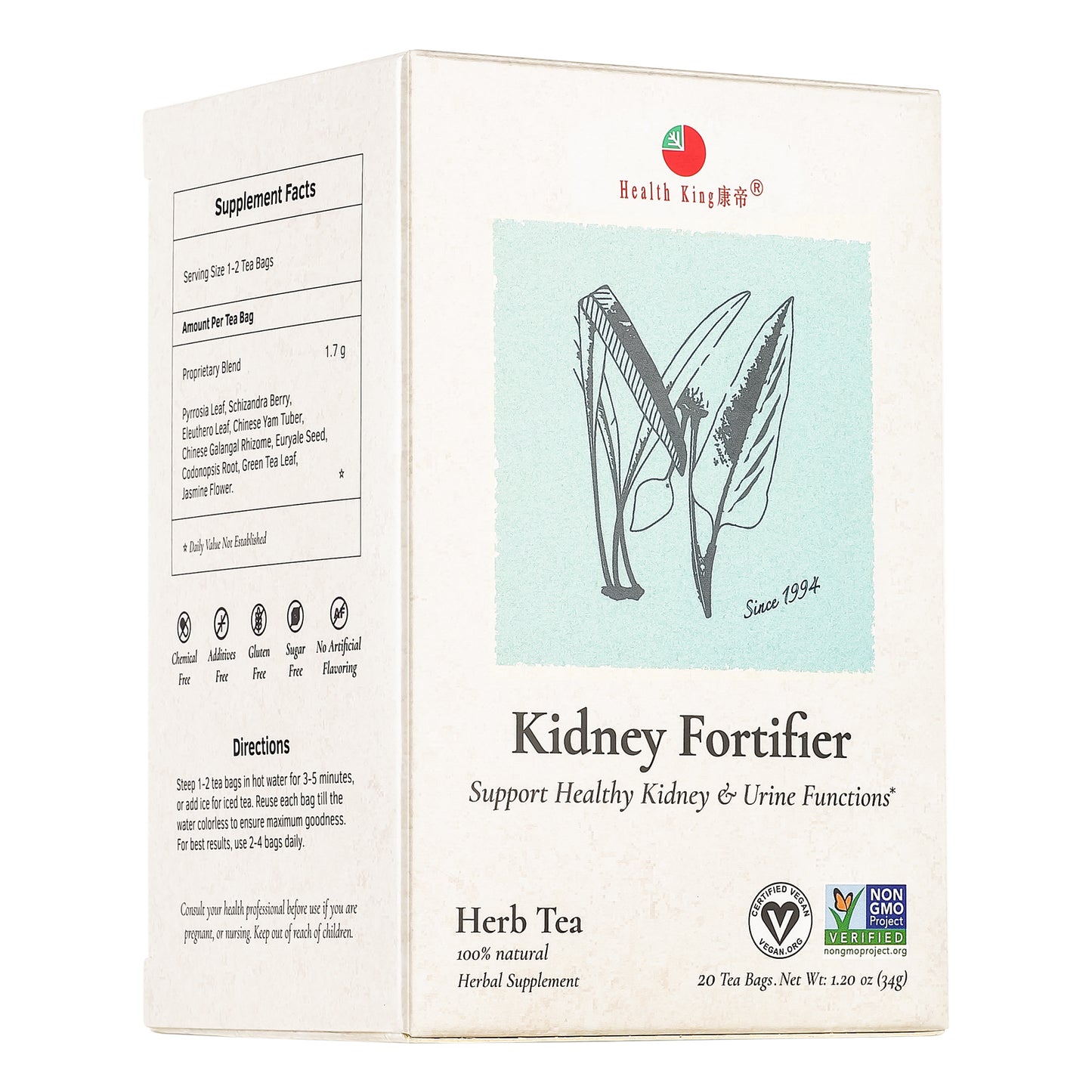 Kidney Fortifier Herb Tea | Support Healthy Kidney Functions & Urine Metabolism