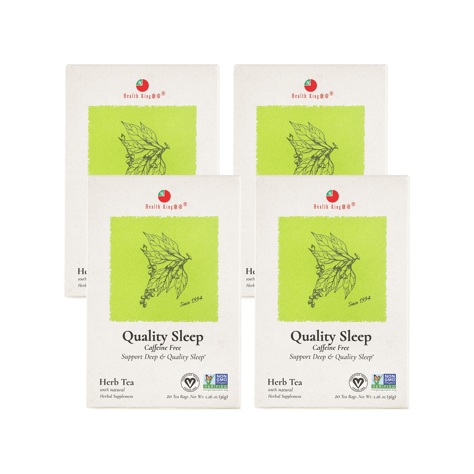 Quality Sleep Herb Tea | Support Deep & Quality Sleep - HealthKing